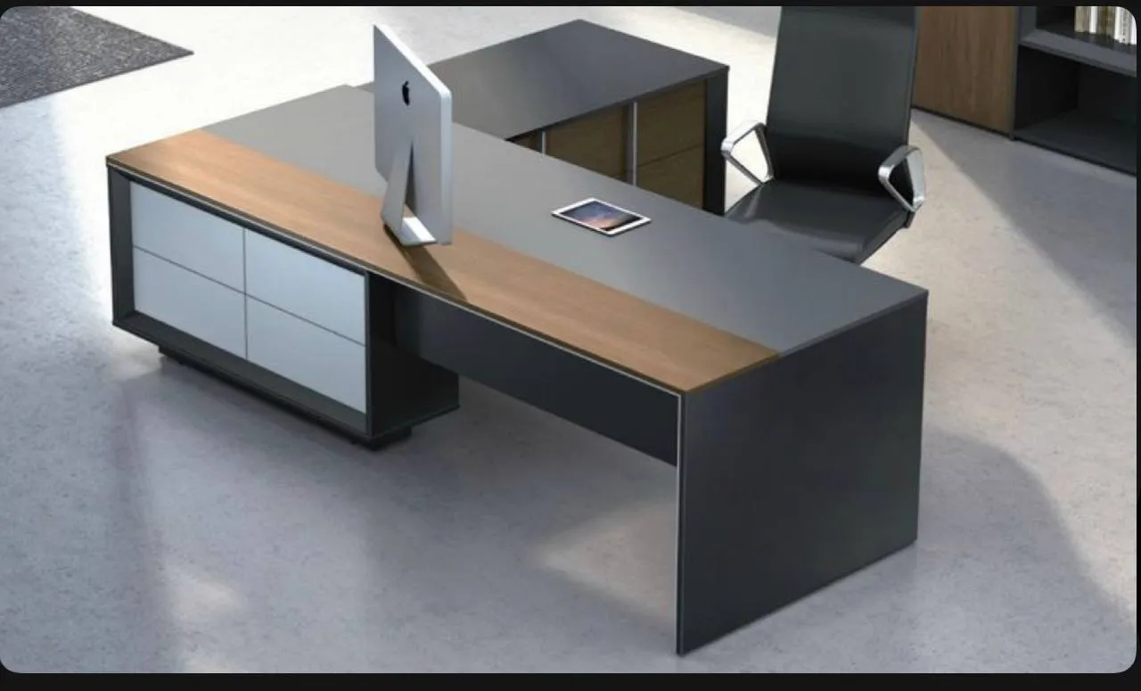 management desk M101 میز مدیریت ال دار