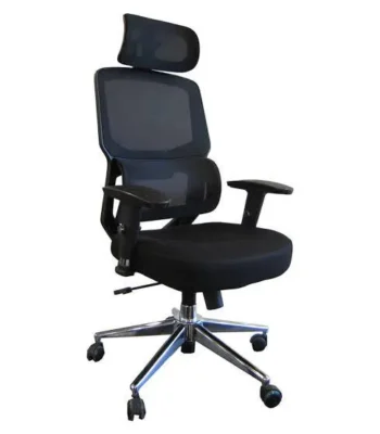 صندلی مدیریتی توری گودی کمر دار کد MR201