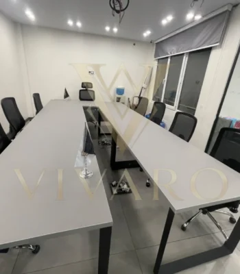 میز کنفرانس مدرن پایه فلزی ویوارو کد C723