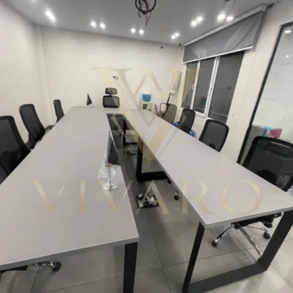 میز کنفرانس مدرن پایه فلزی ویوارو کد C723